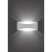 Απλίκα Τοίχου LED 7W 560lm 230V 3000K Θερμό Φως Αλουμίνιο Λευκό 5879